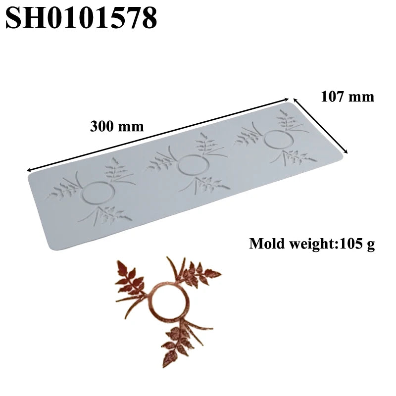 Tapis silicone pour décoration