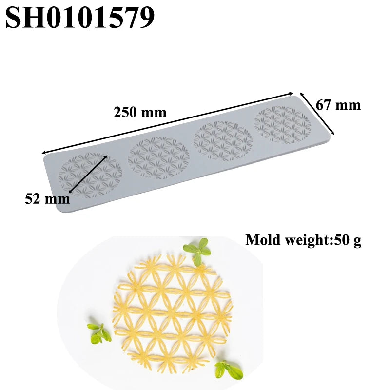 Tapis silicone pour décoration