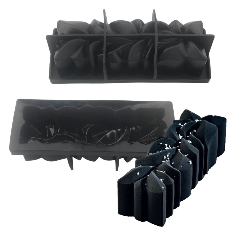 Moule en silicone bûche