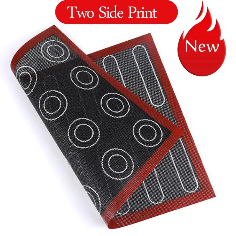 Tapis de cuisson en silicone perforé Revêtement de feuille de four antiadhésif