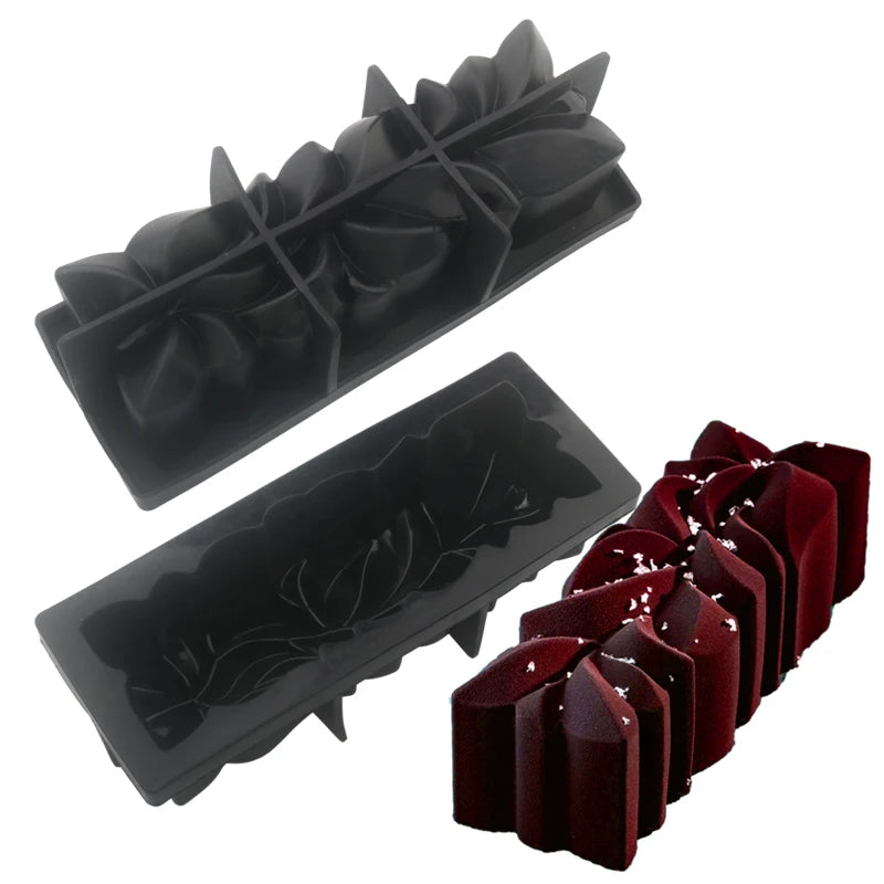 Moule en silicone bûche
