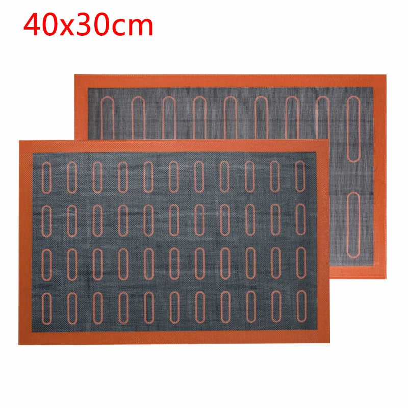 Tapis de cuisson en silicone perforé Revêtement de feuille de four antiadhésif