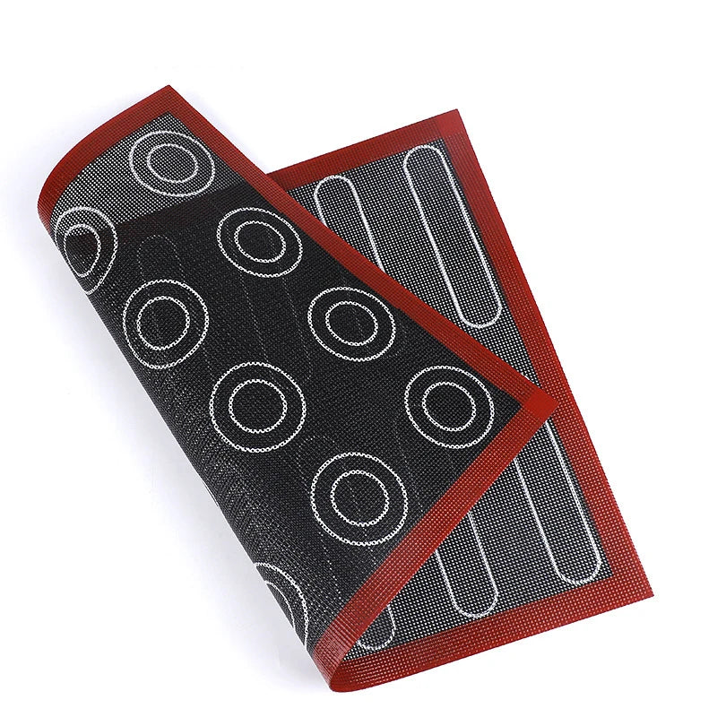Tapis de cuisson en silicone perforé Revêtement de feuille de four antiadhésif