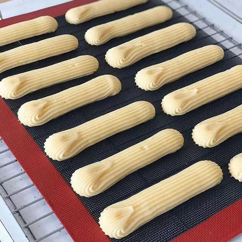 Reusable Silicone Baking Non-stick Mats Professional Cookies Baking Mat Oven Liner Perforated Steaming Mesh For Churros 
