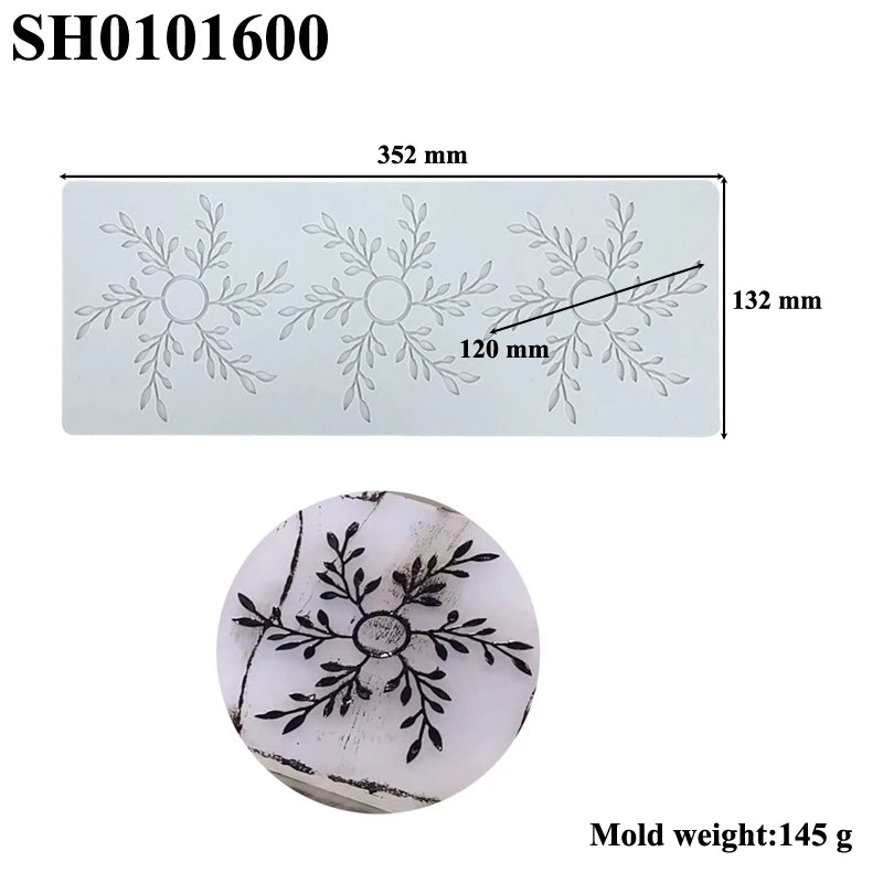 Tapis silicone pour décoration
