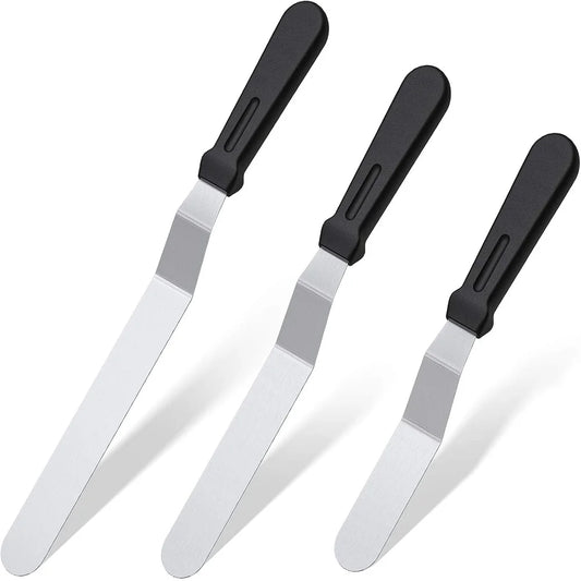 Kit de trois spatules en inox