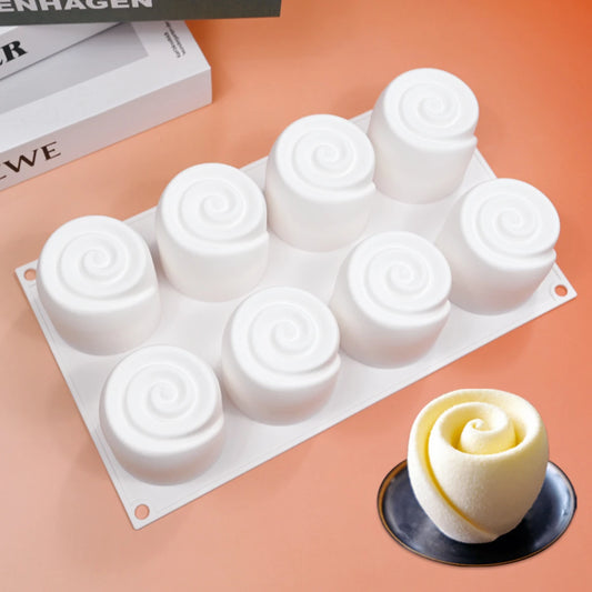 Moule en silicone en forme de fleurs